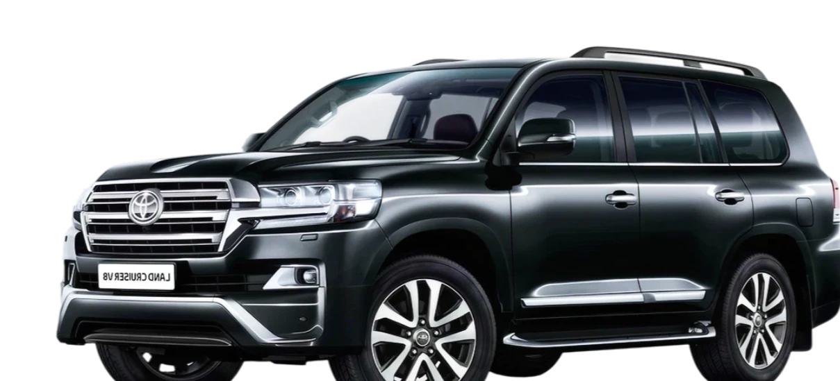 Black full-size SUV